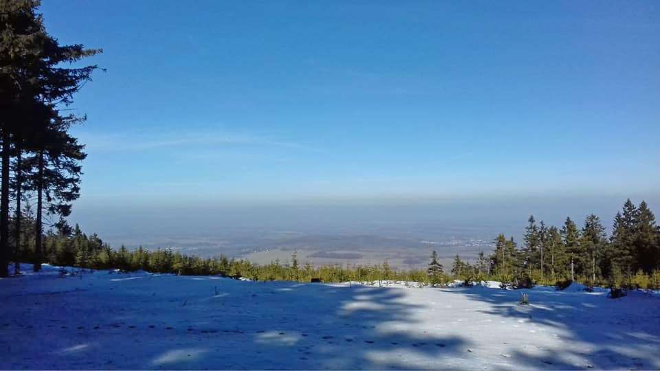 Zimowy dzień w Górach Opawskich