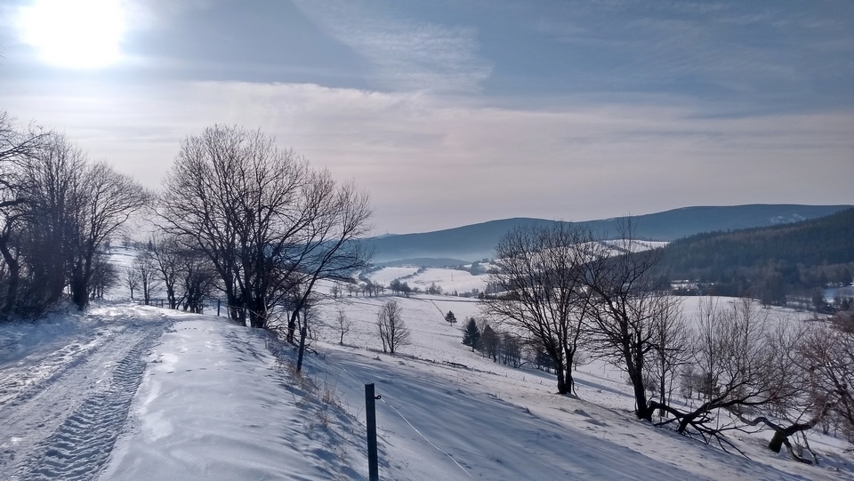Zlate Hory – niedzielna wędrówka w poszukiwaniu zimy