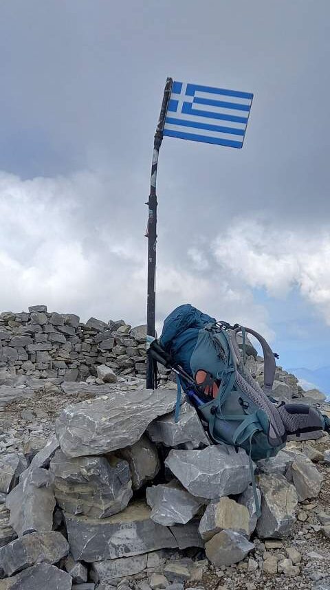 Najwyższy szczyt Tajgetu - Profitis Ilias (2405 m n.p.m.)